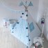 Вигвам Blue Stripes с окном и карманом, Арт. vv010308