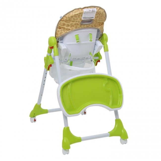 Стульчик для кормления Polini kids Disney baby 470 Король лев, зеленый